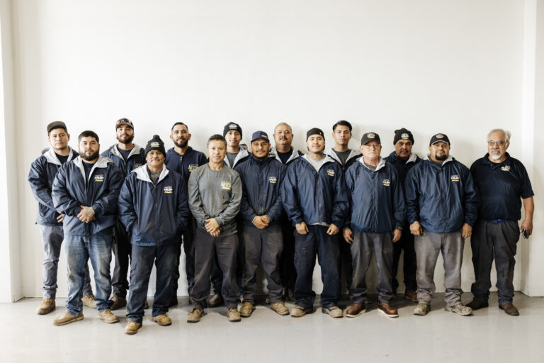 Group photo of the MVP install team